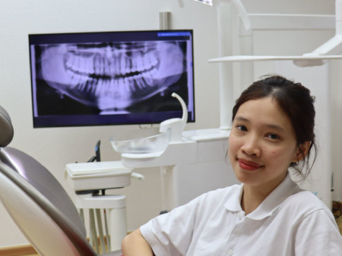 Thi Ha Vi Nguyen, Auszubildende zur Zahnmedizinischen Fachangestellten, in Ausbildung seit 10/2024
