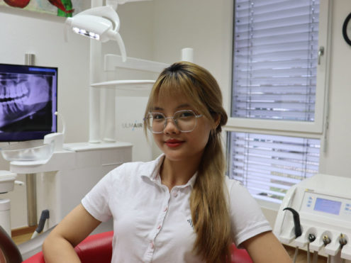 Thi Thanh Loan Le, Auszubildende zur Zahnmedizinischen Fachangestellten, in Ausbildung seit 10/2024
