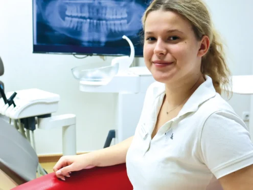 Frau Zlata Denysiuk – Azubi seit 1.9.25